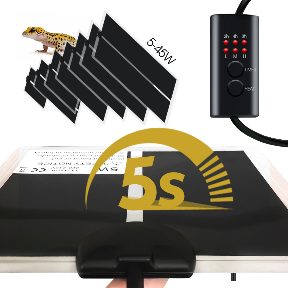 Seedling Heat Mat - Ab tak 5-20W sürüngenler ayarlanabilir sıcaklık