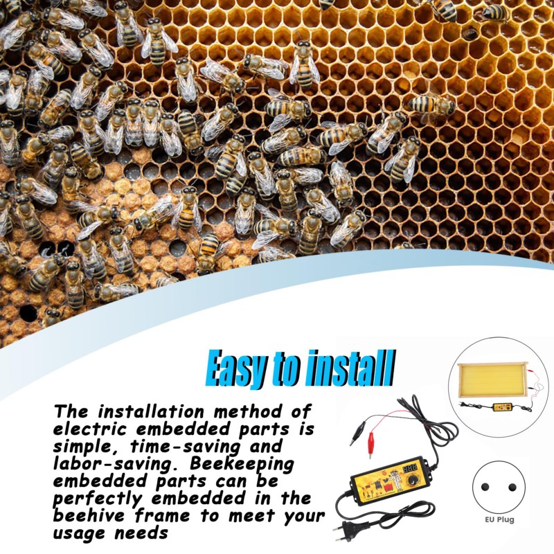 Beehive Frame Wax - ABMS-Akıç Çerçevesi, Balmumu Çerçeveler İçin, Arıcılık