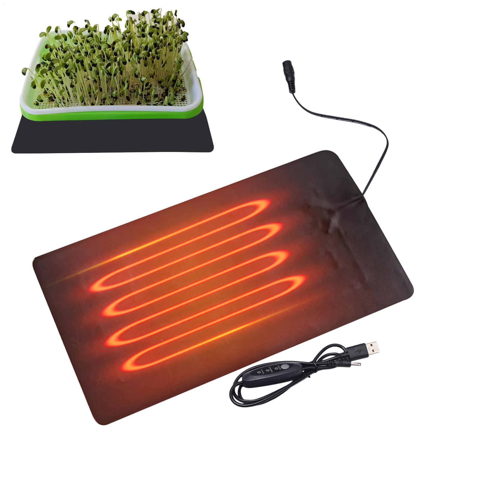 8.5W USB Fide Isı Paspasları 3 - Seedling Heat Mat incelemesi ve fiyatı